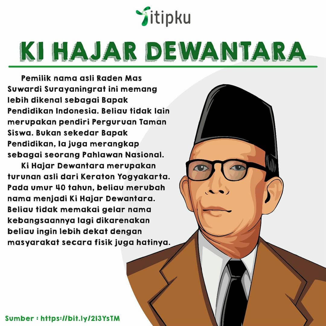 Beginilah Sejarah Bapak Pendidikan  Indonesia Ki  Hajar  