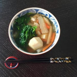 mochi soup, ozoni, zoni, makanan yang pas saat musim dingin di jepang,